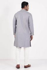 Men's Premium Panjabi (Grey)