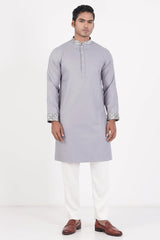 Men's Premium Panjabi (Grey)