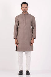 Men's Premium Panjabi (Brown)
