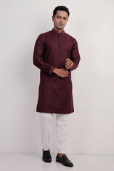 Men Premium Panjabi (Dk. Maroon)