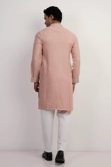 Men Premium Panjabi (Coral)