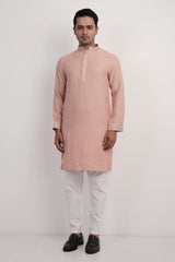 Men Premium Panjabi (Coral)