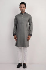 Men Premium Panjabi (DK. Grey)