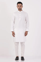 Men's Premium Panjabi (White)