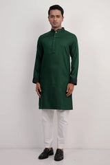 Men Premium Panjabi (Green)