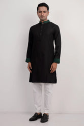 Men Premium Panjabi (Black)