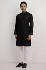 Men Premium Panjabi (Black)