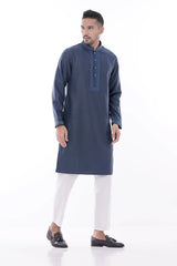 Men's Premium Panjabi (Navy)