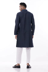 Men's Premium Panjabi (Navy)