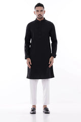 Men's Premium Panjabi (Black)