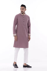 Men's Premium Panjabi (Red Wood)