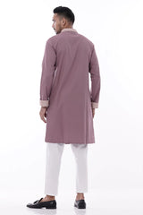 Men's Premium Panjabi (Red Wood)