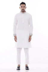 Men's Premium Panjabi (White)