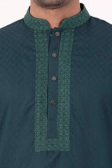 Men Premium Panjabi (Green)
