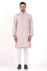 Men Premium Panjabi (Peach)