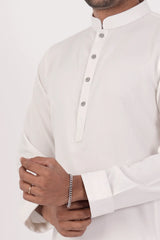 Men Premium Panjabi (White)