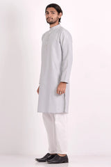 Men's Premium Panjabi (Lt. Grey)