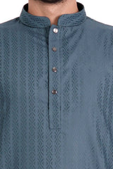 Men's Premium Panjabi (Sage Green)