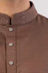 Men's Premium Panjabi (Brown)