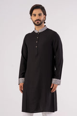 Men's Premium Panjabi (Black)