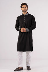 Men's Premium Panjabi (Black)