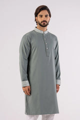 Men's Premium Panjabi (Greenish Grey)