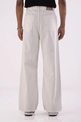 Men's Denim Pant (White)