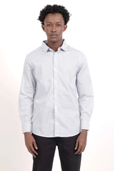 Men's Casual Shirt (Blue Check)