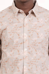 Men's Casual Shirt (Sage Printed)