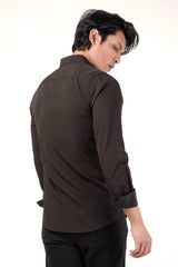 Men's Casual Shirt (Black)