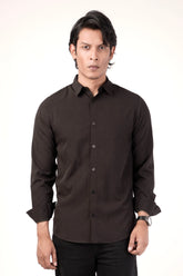 Men's Casual Shirt (Black)