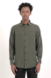 Men's Casual Shirt (DK. Olive)