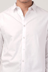 Men's Casual Shirt (White)
