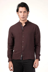 Men's Casual Shirt (Umber)
