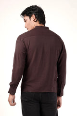 Men's Casual Shirt (Umber)