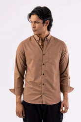 Men's Casual Shirt (Mocha)