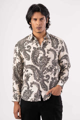 Men's Casual Shirt (Black)