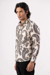 Men's Casual Shirt (Black)