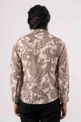 Men's Casual Shirt (Brown)