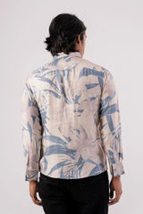 Men's Casual Shirt (Blue)