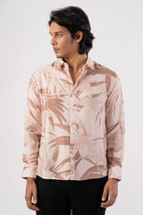 Men's Casual Shirt (Brown)
