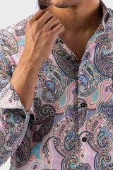 Men's Casual Shirt (Melon)