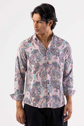 Men's Casual Shirt (Melon)
