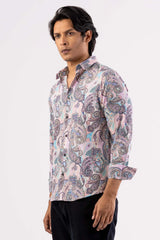 Men's Casual Shirt (Melon)