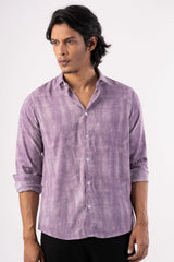 Men's Casual Shirt (Lavender)