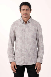 Mens Casual Shirt (Cadet Blue)