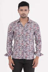 Mens Casual Shirt (Dirty Purple)