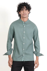 Men's Casual Shirt (Blue Sage)
