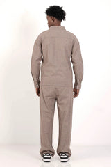 Men's Casual Shirt (Taupe)