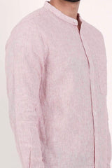 Men's Casual Shirt (Red Stripe)